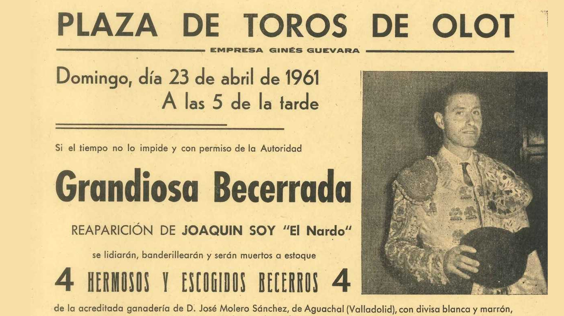 Centenari de Joaquim Soy Espuña, El Nardo