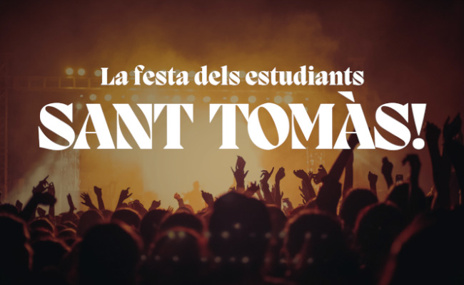 Torna Sant Tomàs, la festa dels estudiants