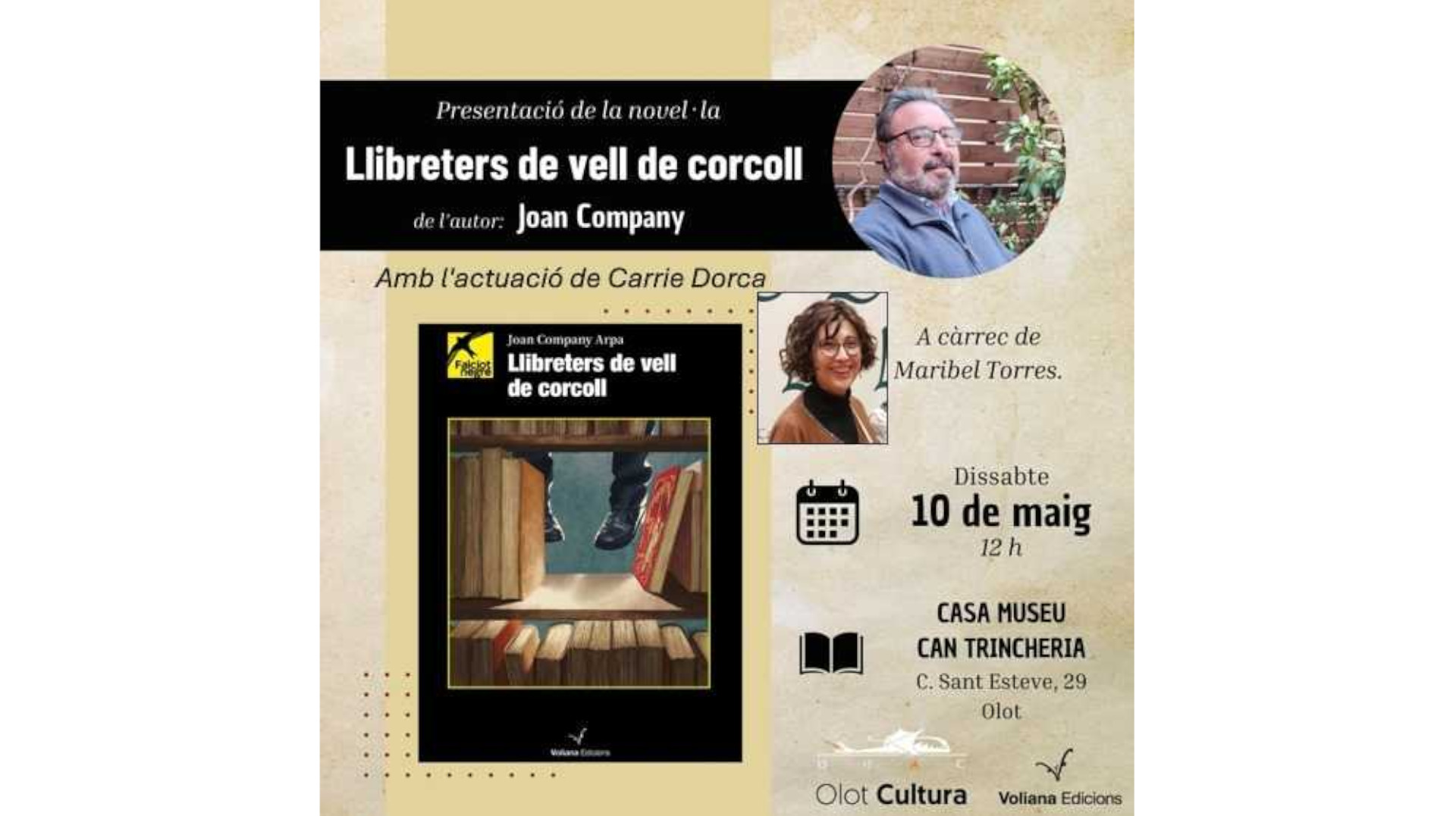 Presentació del llibre “Llibreters de vell de corcoll”